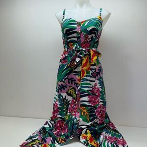 🔥 J Crew summer women maxy dress sz 2  New